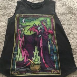 Disney Maleficent Tank. Size S